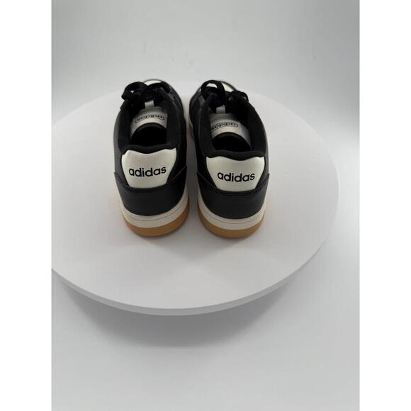 Adidas Sneakers Mens US 8.5 Black And White Lace Up Three Stripes Perforated - Picture 8 of 15